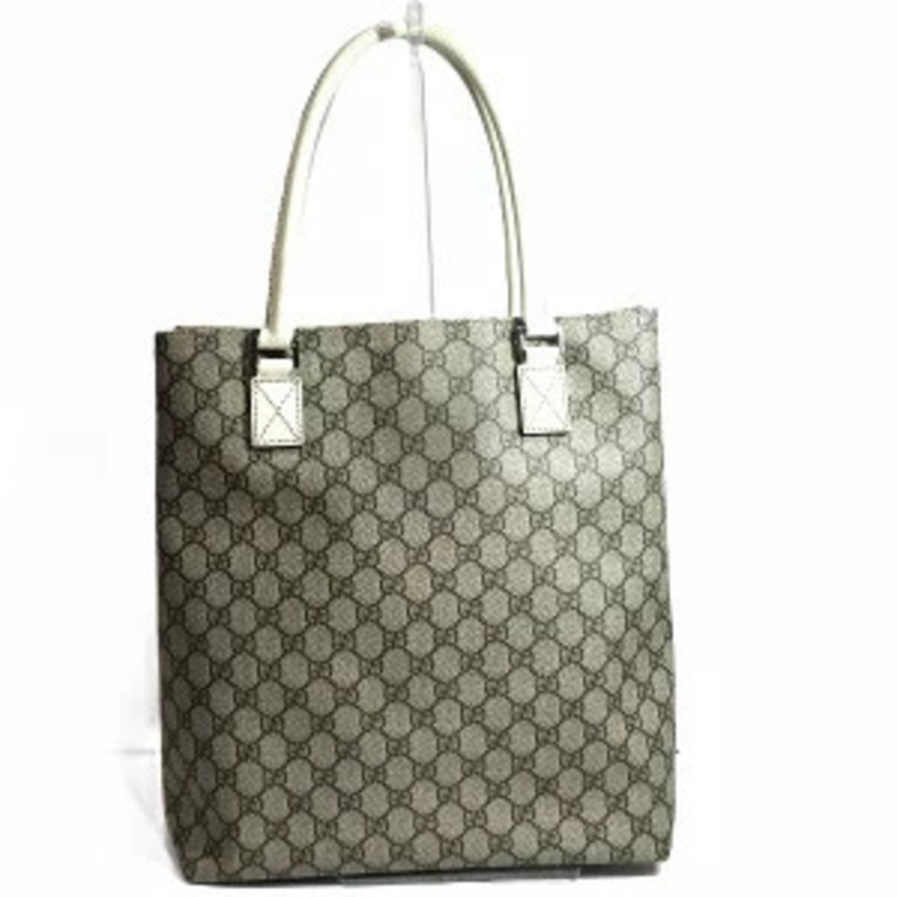 Gucci Tote Bag GG Bag Supreme Canvas Brown Shoulder